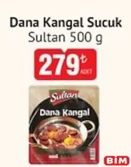 SULTAN DANA KANGAL SUCUK 500 G fiyat ve kampanya bilgisi